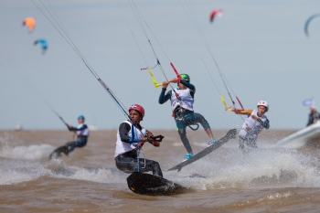 Dominican Republic and Germany take the Lead in Youth Olympic&#039;s Kiteboarding Event.